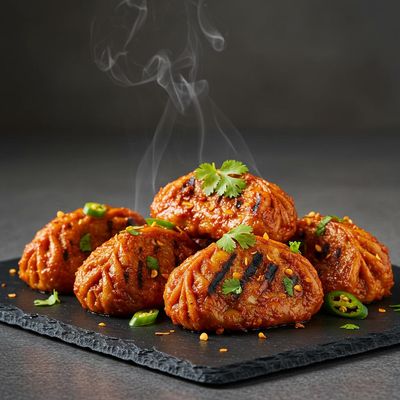 Grilled Chilly Momo
